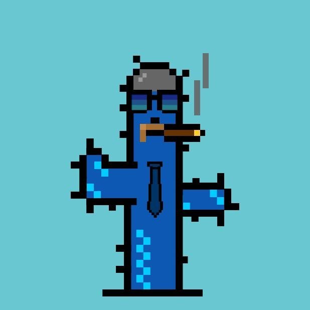 Blue Fedora Royal Spike